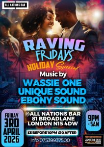 Wassie One Reggae Sound System DJ Vinyl South London