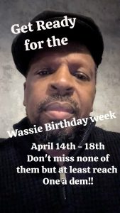 Wassie One Reggae Sound System Dance Vinyl DJ Wassie One Birthday