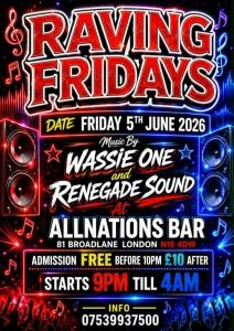 Wassie One Sound System vinyl DJ London