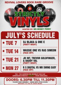 Wassie One SoundSystem Vinyl Reggae DJ South London