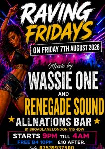 Wassie One Sound system vinyl DJ Reggae South London Dance