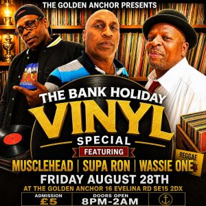 Wassie One Vinyl Reggae DJ Sound System Dance South London