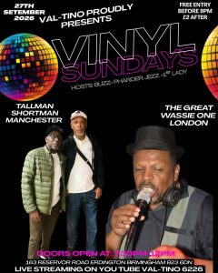 Wassie One Vinyl Sound System Reggae DJ south London Birmingham Dance