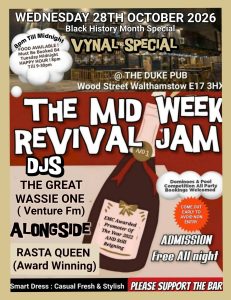 Wassie One South London Reggae Sound System Vinyl DJ Playing Out Dance